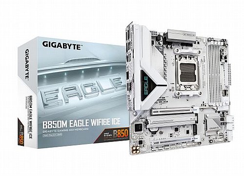 ��� �� GIGABYTE B850M EAGLE WIFI6E ICE M-ATX DDR5 AM5 BT 2.5GB
