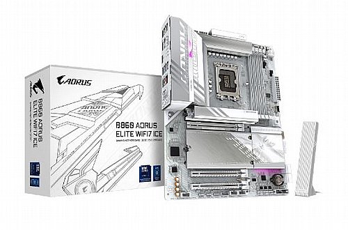 ��� �� ���� Gigabyte ��� ����� ��� 15  B860 A ELITE WIFI7 ICE ATX 2.5GB LAN