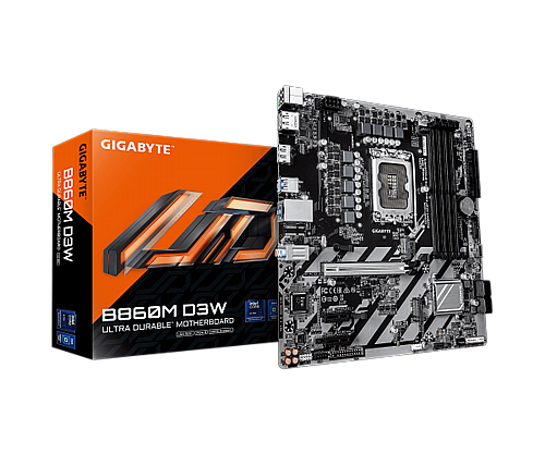 ��� Gigabyte B860M D3W DDR5 2XDP HDMI Micro-ATX PCIE5.0