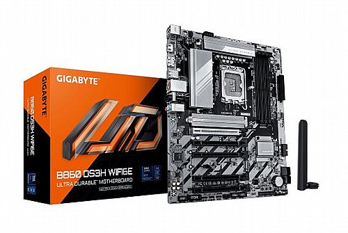 ��� �� ���� Gigabyte ��� ����� ��� 15  B860 DS3H WIFI6E ATX 2.5GB LAN