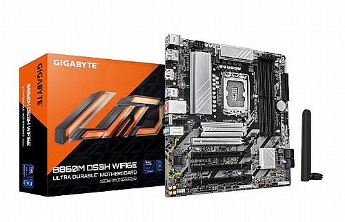 ��� �� ���� Gigabyte ��� ������ ��� 15  B860M DS3H Micro-ATX WIFI BT DDR5