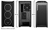 מארז מחשב חברת be quiet דגם BGW63 SHADOW BASE 800 FX Black