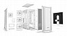 מארז מחשב חברת be quiet דגם BGW64 SHADOW BASE 800 FX White