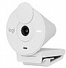 מצלמת רשת Logitech BRIO 300 Webcam Full HD 1080p כולל מיקרופון מובנה - לבן