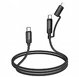 ��� ������ ������ Borofone BU52 Vibrant 1.2m 100W 2 in 1 USB-C/iphone 