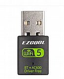 ���� ��� ������ ����� ������' EZCool 2 IN 1 600Mbps BWA-260