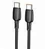 כבל טעינה Borofone BX93 100W USB-C/Type-C to USB-C/Type-C Fast Charging Data Cable Length 1m