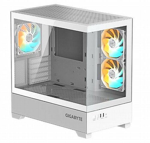 ���� ��� GIGABYTE C201 PANORAMIC ICE Micro-ATX 3XARGB Fans