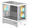 מארז לבן GIGABYTE C201 PANORAMIC ICE Micro-ATX 3XARGB Fans