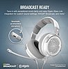 אוזניות גיימינג VIRTUOSO PRO Open Back Streaming Gaming Headset צבע לבן
