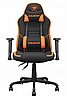 כיסא גיימינג חברת COUGAR דגם Fusion SF Gaming Chair צבע כתום שחור