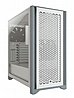 מארז ללא ספק Corsair דגם 4000D AIRFLOW Tempered Glass Mid-Tower CC-9011201-WW לבן