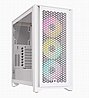 מארז iCUE 4000D RGB AIRFLOW QL Edition Mid-Tower ATX Case White