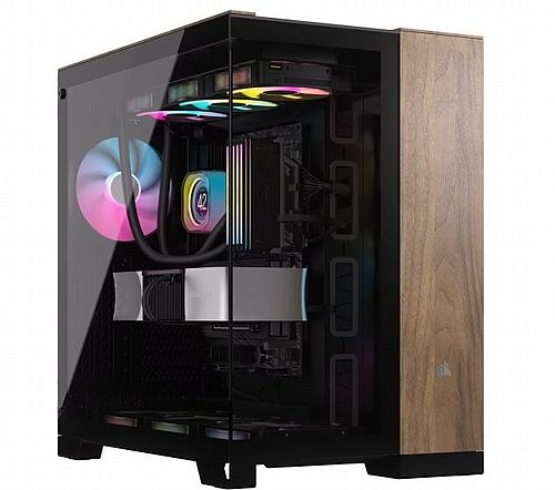 ���� ��� ��� Corsair 6500X Tempered Glass Mid Tower ATX - ��� ���� / ����