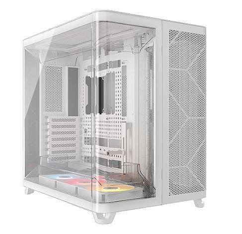 ���� Corsair AIR 5400 RS-R ARGB TG Mid Tower ATX Case - White