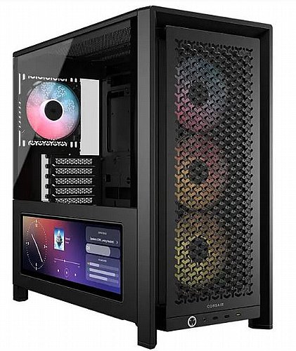���� CORSAIR 4000D FRAME LCD ARGB MID-T ���� ����