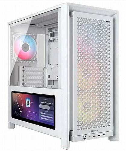 ���� CORSAIR 4000D FRAME LCD ARGB MID-T ���� ���