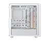 מארז Corsair 3200D RS ARGB Mid Tower ATX White בצבע לבן