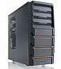מארז חברת Xigmatek דגם Alfar With Window Mid-Tower Case בצבע שחור כולל ספק 600W