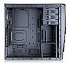 מארז חברת Xigmatek דגם Alfar With Window Mid-Tower Case בצבע שחור כולל ספק 600W
