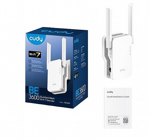 ����� ���� Cudy RE3600-IL BE3600 Mesh Wi-Fi 7 Range Extender