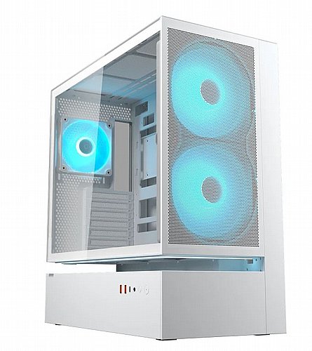 ���� Cougar CFV235 Mesh White Mid Tower W/LED ���� ���