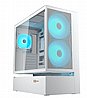 מארז Cougar CFV235 Mesh White Mid Tower W/LED בצבע לבן