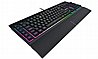 מקלדת גיימינג חברת CORSAIR דגם K55 RGB PRO XT
