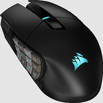  ���� ������� ������ ���� Corsair ��� SCIMITAR ELITE WIRELESS MMO