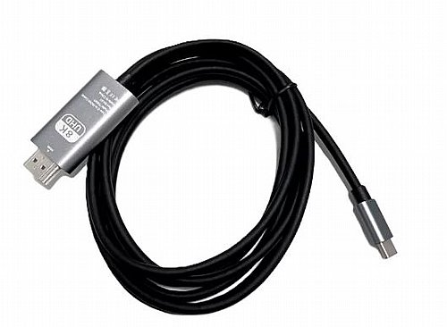 ��� USB3.1-C To HDMI Male 8K@60Hz Cable 1.8m ���� Gold Touch ���� 1.8 ���