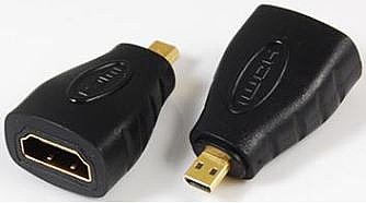 ���� Micro HDMI Male To HDMI Female ���� Gold Touch ��� CH-HD-MIC