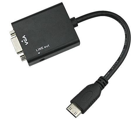 ���� ������ HDMI ������ VGA �� ����� ��� 3.5 �''� CH-HD-VGA-A