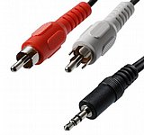 ��� ����� 3.5 �''� ������ 2xRCA ����� 1.8 ����� CH-PL-2RCA-1.8