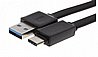 כבל סנכרון וטעינה מחיבור USB 3.0 Type-A לחיבור USB 3.0 Type-C באורך 1 מטר Gold Touch צבע שחור