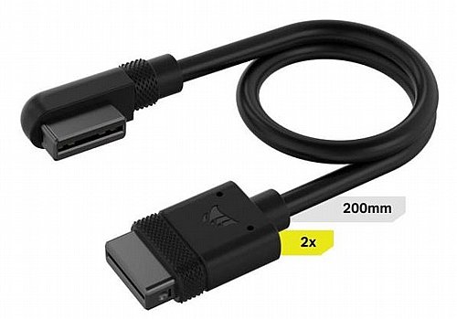 ��� ����� �� ����� 90 ����� Corsair iCUE LINK Cable 2x200mm