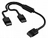 כבל עם שתי יציאות Corsair iCUE LINK Cable 1x600mm