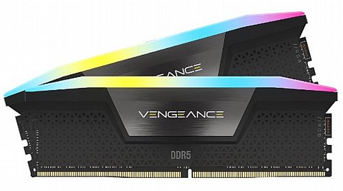 ������ ����� ���� CORSAIR VENGEANCE RGB DDR5 32GB 2x16GB 6000MHz CL30 