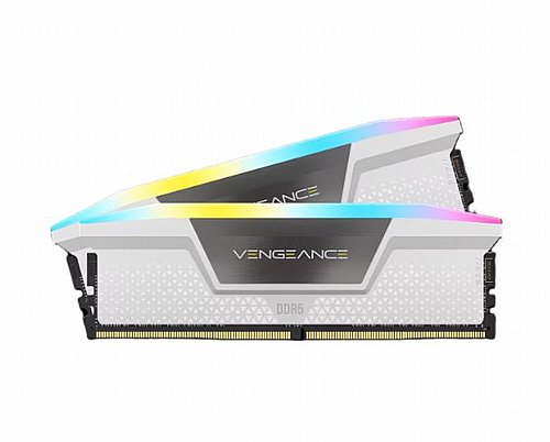 �������� ����� ���� ��� Corsair Vengeance RGB DDR5 32GB 2X16 6000MHZ C36kit White