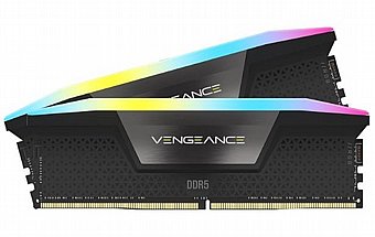����� ����� Corsair Vengeance RGB Black 64GB 2X32 6400MHz DDR5 C4