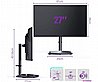 מסך קעור Cooler Master 27inch FHD 0.5ms VA 240hz HDR400 A-Sync