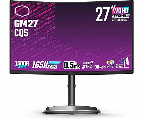��� ������� ���� CM27-CQS Cooler Master 27 WQHD 170hz 0.5ms VA A-SYNC HDR400