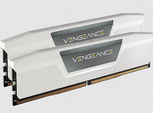 ������ ����� CMK32GX5M2B5200C40W Corsair Vengeance 32GB 2X16 DDR5 5200Mhz C40 WHITE XMP