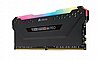 זיכרונות חברת CORSAIR דגם CMW16GX4M2C3200C16 16GB (2x8GB) VENGEANCE RGB PRO DDR4 3200MHz C16