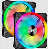 ������ ����� iCUE QL140 RGB 140mm PWM Dual Fan Kit with Lighting Node CORE