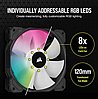 מאורר למארז Corsair iCue SP120 RGB ELITE Preformance 120mm PWM
