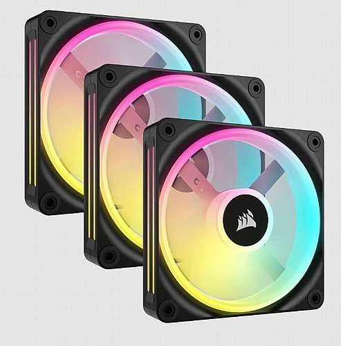 ��� 3 �������� ����� �� ��� ����� iCUE LINK QX120 RGB 120mm  - ��� ����