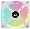מאוורר למארז עם בקר תאורה Corsair iCUE LINK QX120 RGB 120mm - צבע לבן