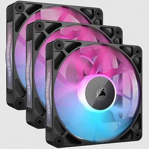 ��� ����� �������� ����� iCUE LINK RX120 RGB 120mm PWM Fan Triple Starter Kit ��� ����