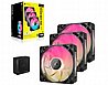 מאווררים למארז CORSAIR iCUE Link RX120 MAX RGB 3X120mm PWM Thick Fans
