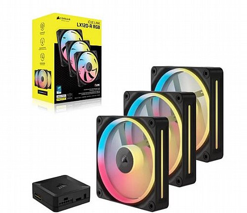 �������� ����� Corsair iCUE LINK LX120-R RGB 120mm PWM Reverse 3xFans